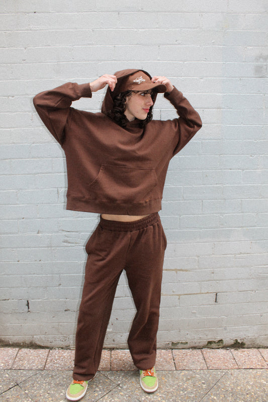 Charlie Hoodie - Chocolate Brown